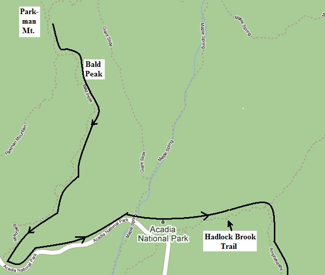 Map of Hike