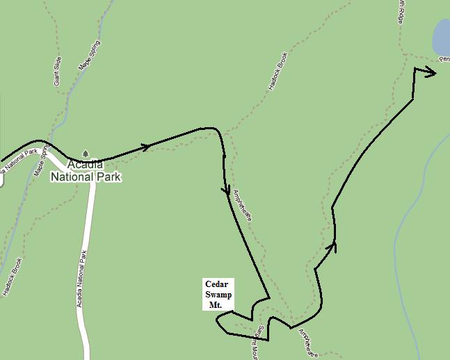 Map of Hike
