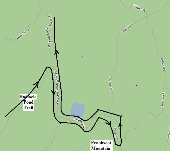 Map of Hike
