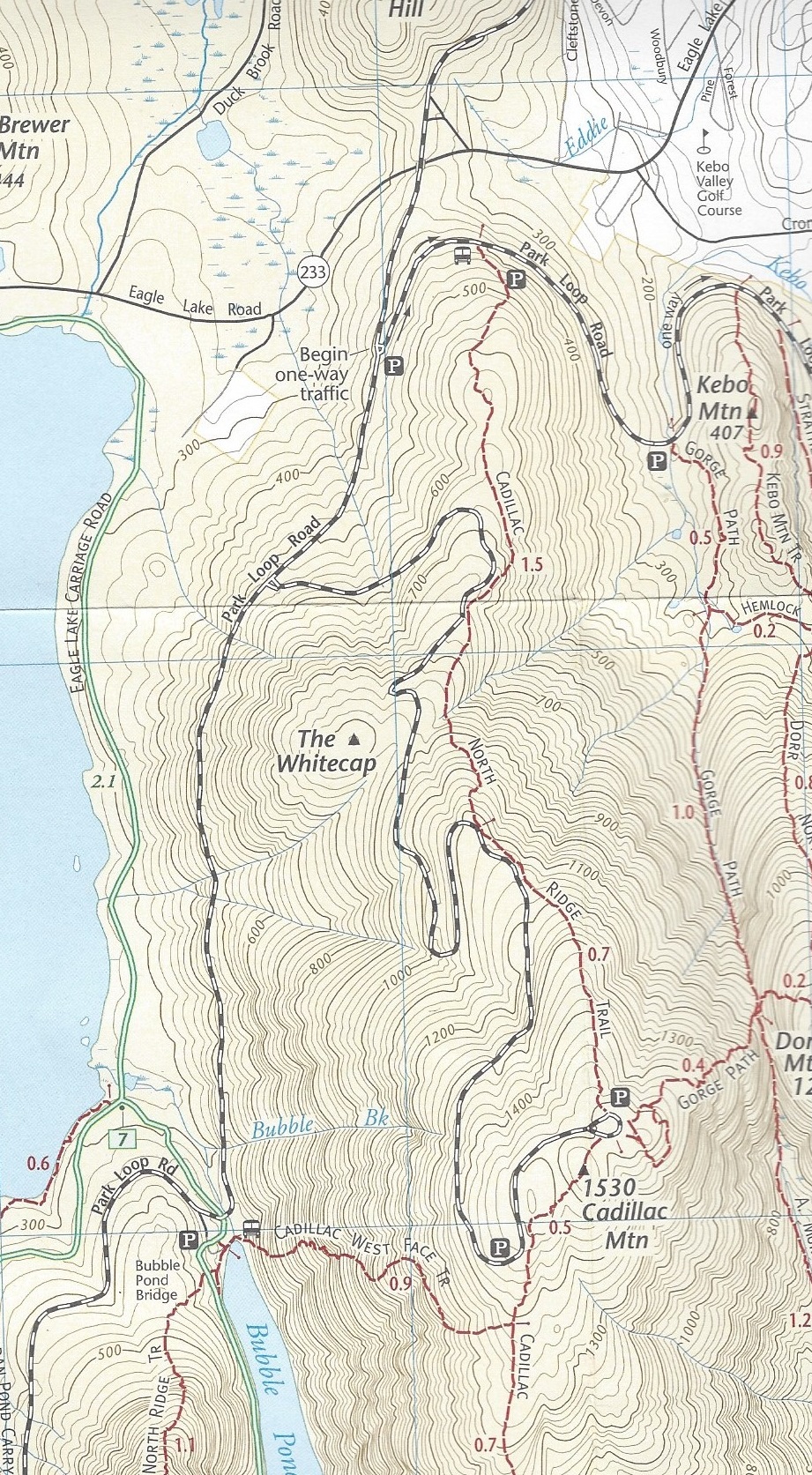 Map of Hike